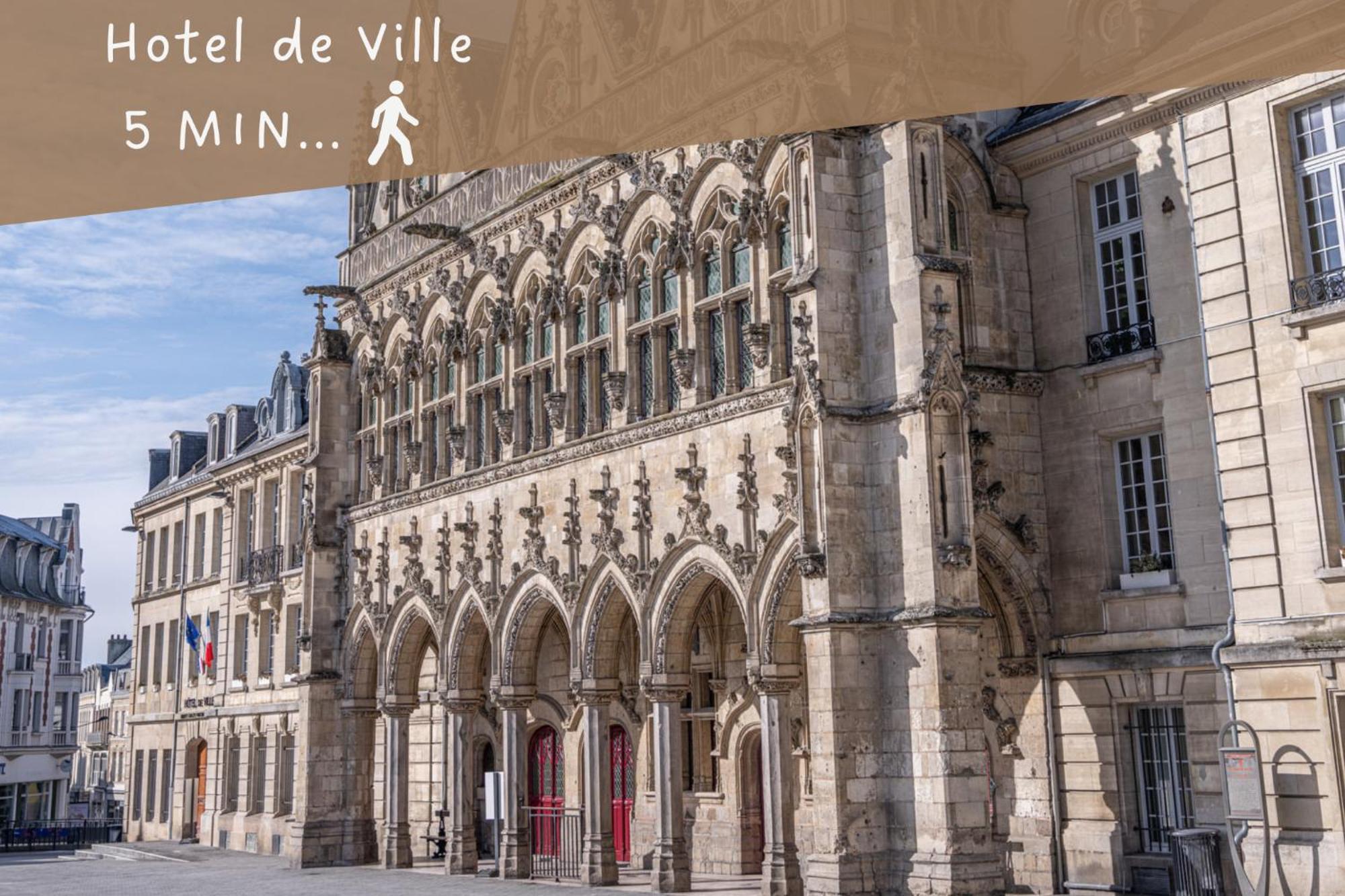 شقة Le Fleur De Cerisier - Zmn Conciergerie سانت كونتان المظهر الخارجي الصورة